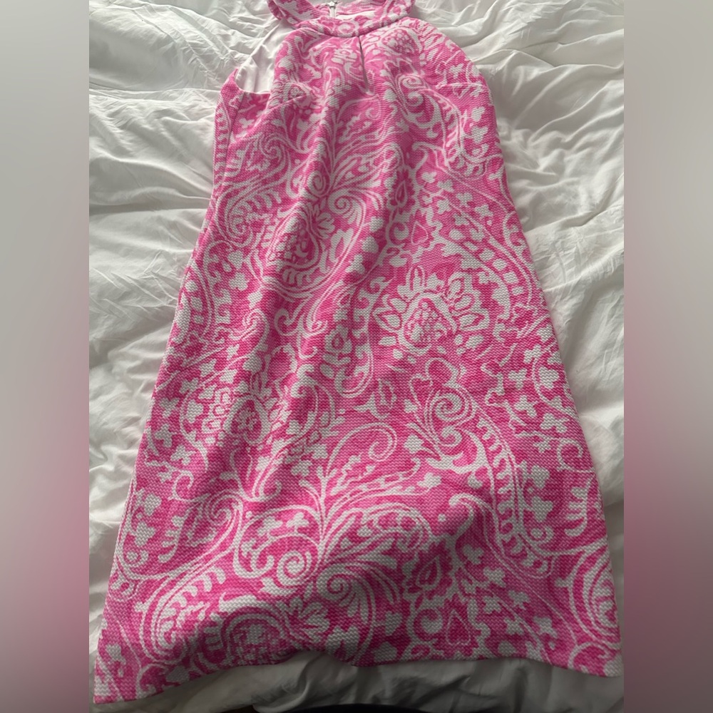 Pink and white Vince Comuto dress size 2